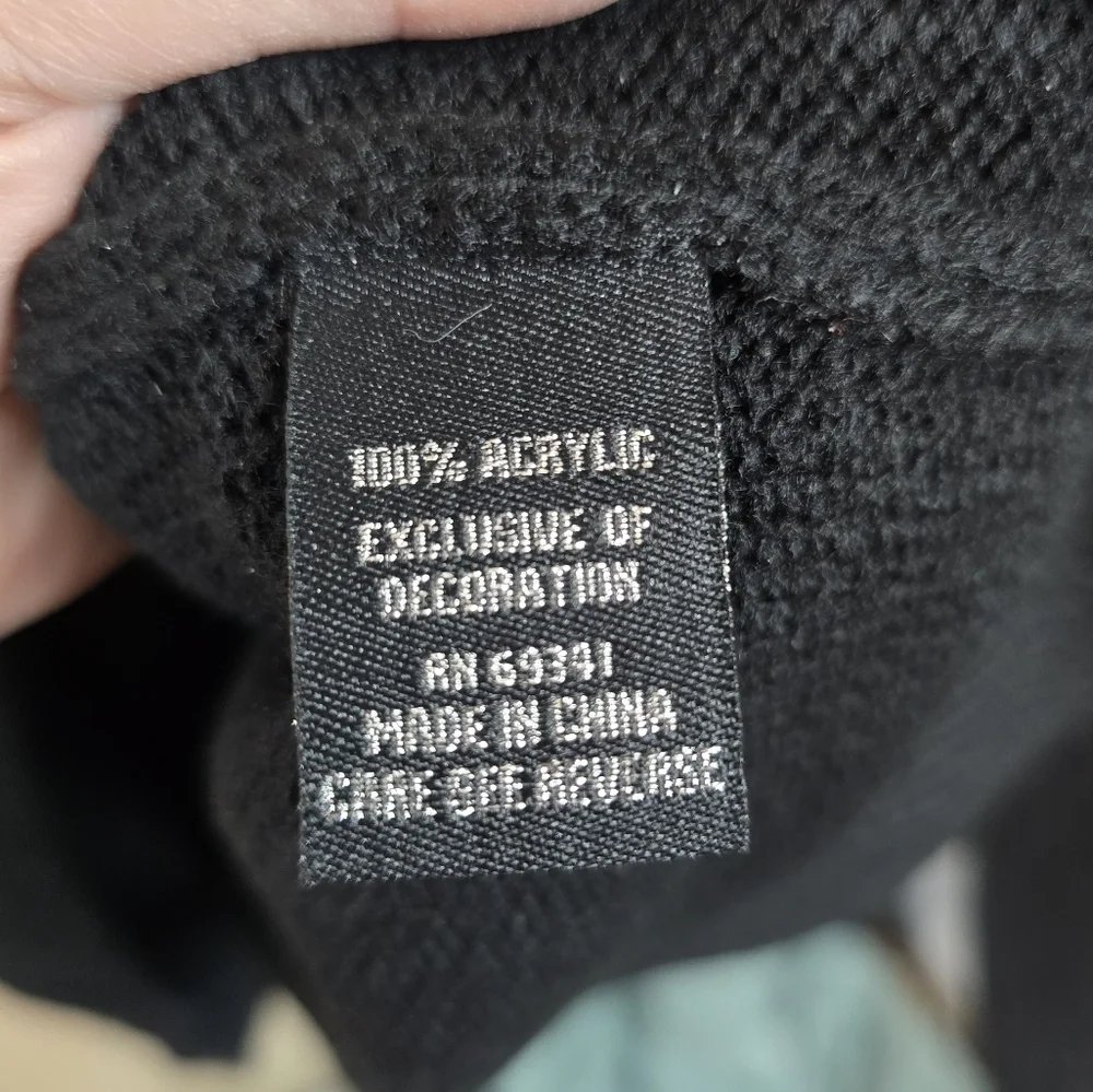 Lisa International Christmas Sweater Sequin Faux Fur Stocking Santa Elf Boot XL - Picture 10 of 10